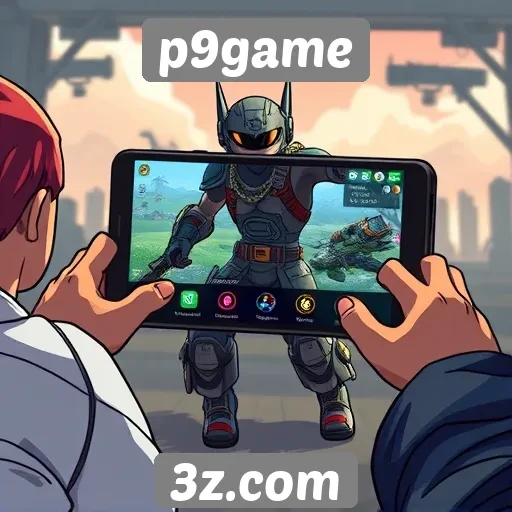 Percepção dos usuários sobre a interface do p9game